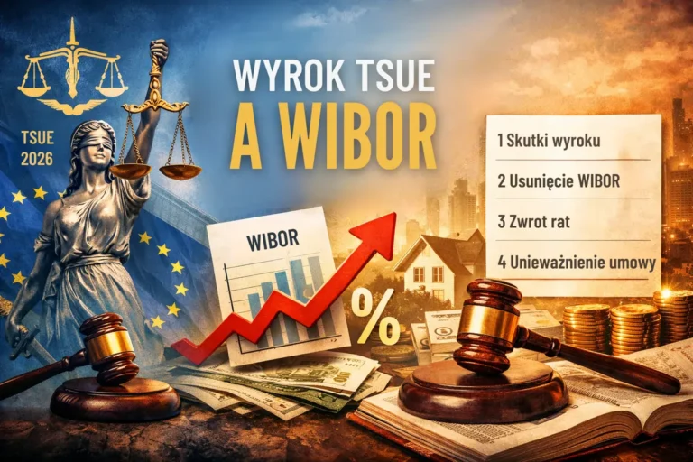 Kredyty hipoteczne WIBOR w 2026 roku: przełomowy wyrok TSUE i jego konsekwencje dla kredytobiorców