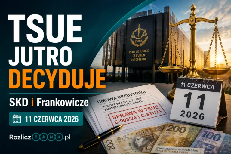 TSUE 11 czerwca 2026: Sankcja Kredytu Darmowego i Frankowicze. Kluczowe decyzje dla kredytobiorców