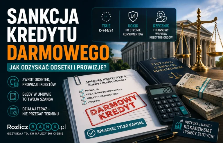 Sankcja Kredytu Darmowego (SKD) – Szansa na Przełom w Twojej Umowie Kredytowej